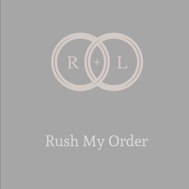 Rush My Order, Rush Order for Rings by Rob and Lean only