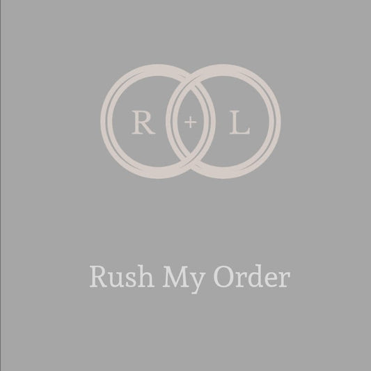 Rush Order for Rings by Rob and Lean