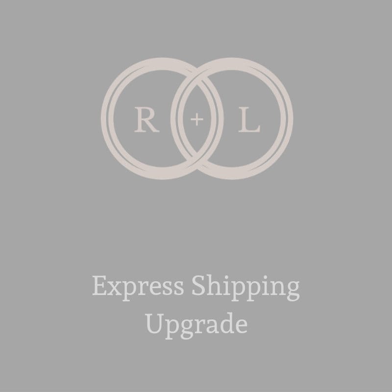 Express Shipping, Expedited Shipping for Rings by Rob and Lean