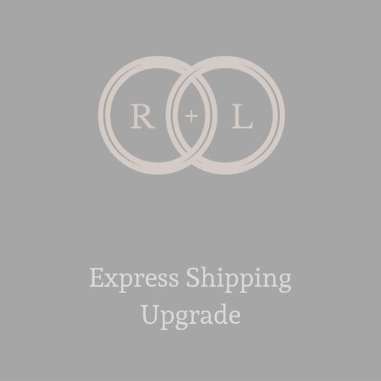 Express Shipping, Expedited Shipping for Rings by Rob and Lean