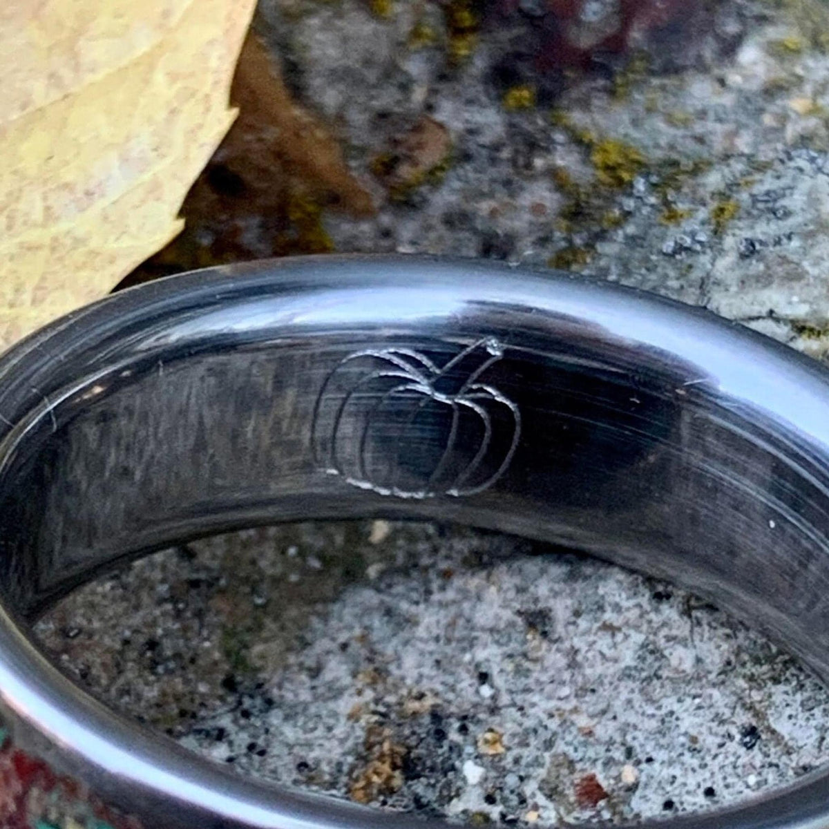 Ring Engraving Upgrade, Nature Inspired Inside for Customizable Jewelry, Personalized Touch