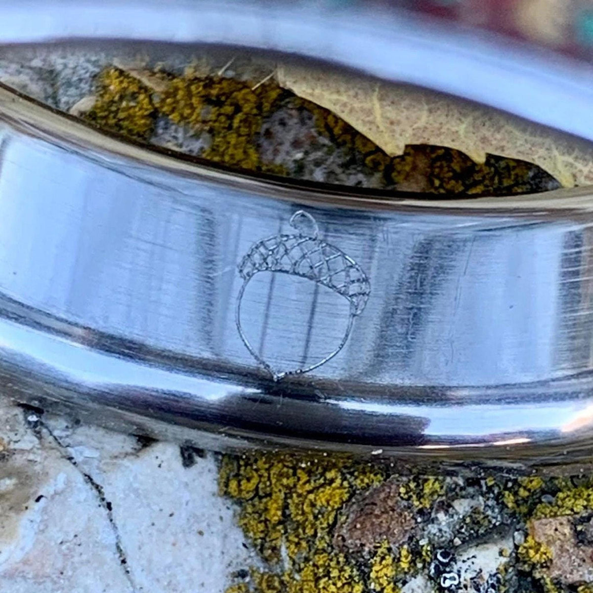 Ring Engraving Upgrade, Nature Inspired Inside for Customizable Jewelry, Personalized Touch