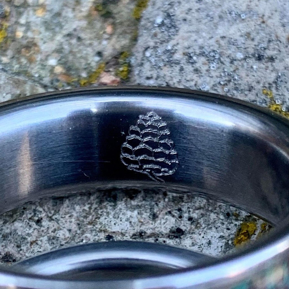 Ring Engraving Upgrade, Nature Inspired Inside for Customizable Jewelry, Personalized Touch