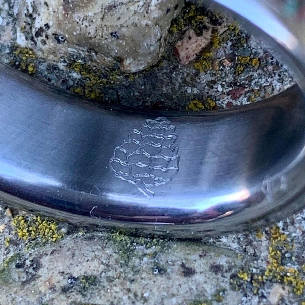 Ring Engraving Upgrade, Nature Inspired Inside for Customizable Jewelry, Personalized Touch