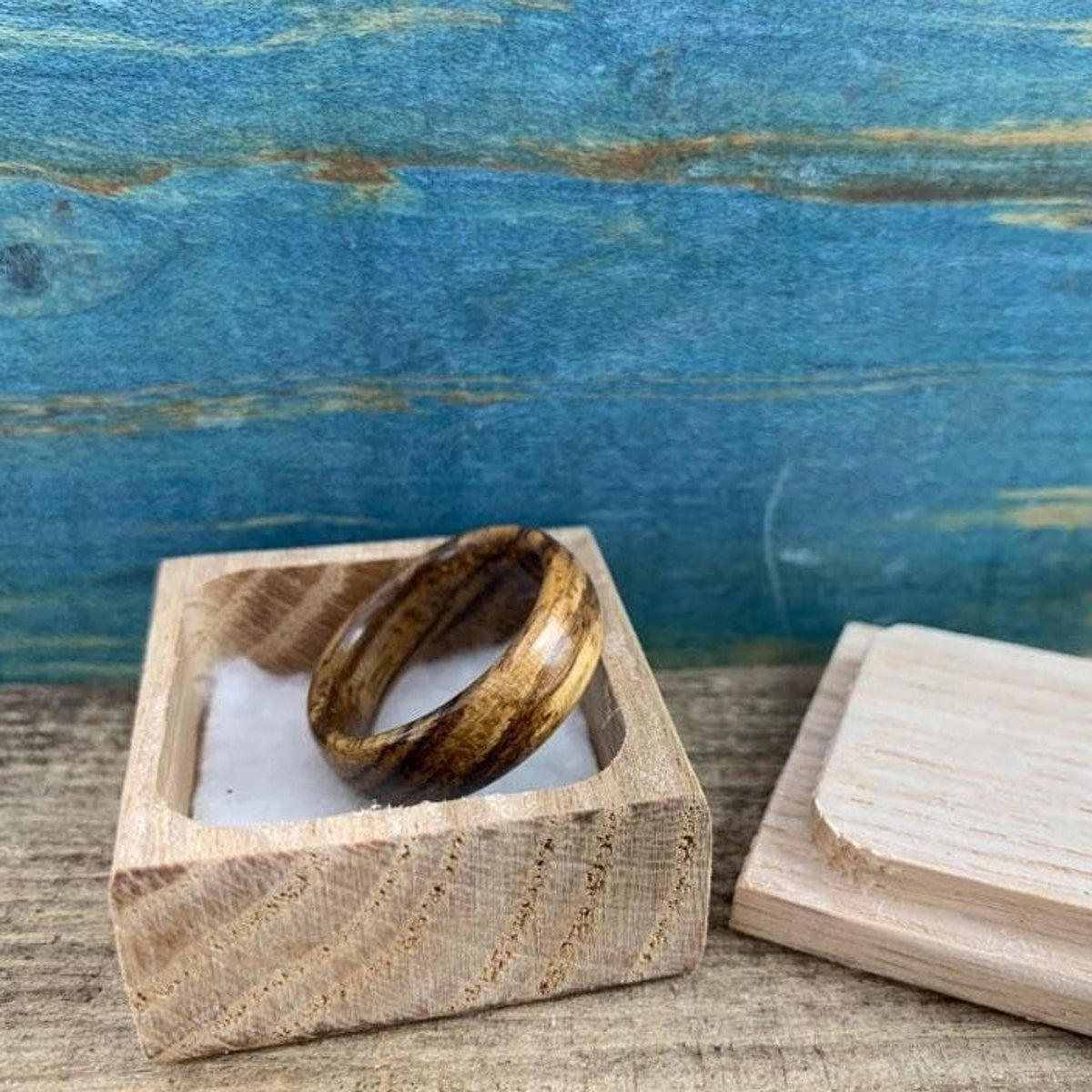 Zebrawood Ring - Custom Made Men's Wedding Bands
