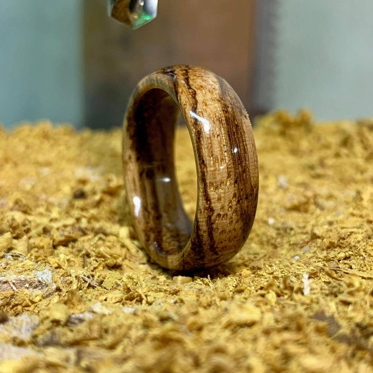 Zebrawood Ring - Custom Made Men's Wedding Bands