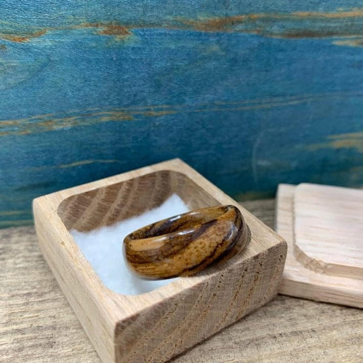 Zebrawood Ring - Custom Made Men's Wedding Bands