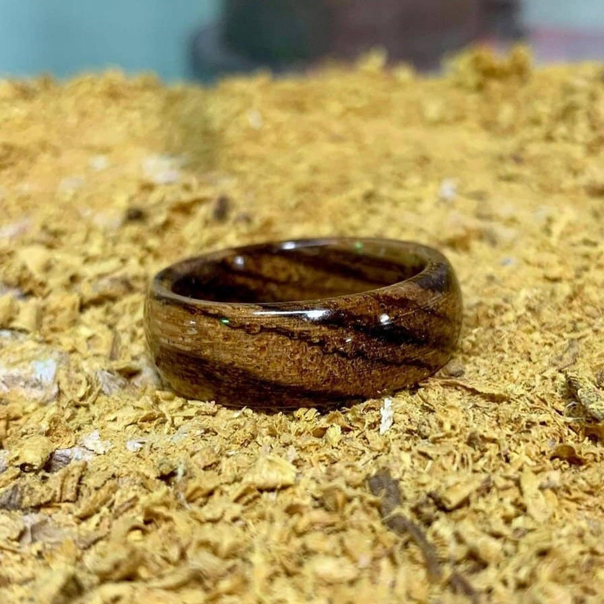 Zebrawood Ring - Custom Made Men's Wedding Bands